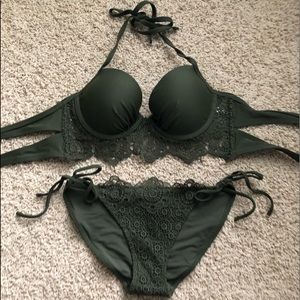 Aerie Lace Lightly Lined Bikini SET